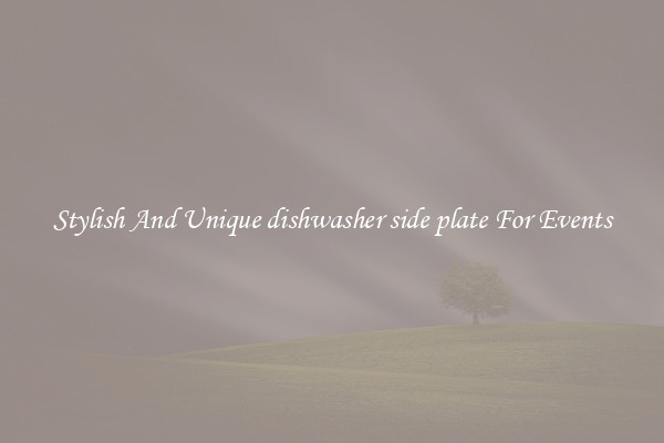 Stylish And Unique dishwasher side plate For Events