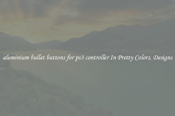 aluminium bullet buttons for ps3 controller In Pretty Colors, Designs