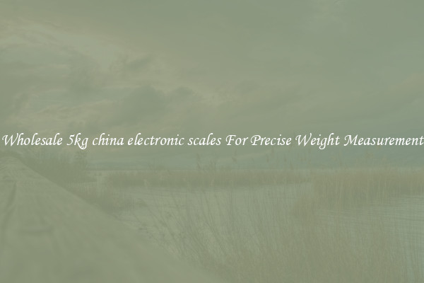 Wholesale 5kg china electronic scales For Precise Weight Measurement