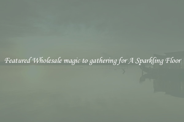 Featured Wholesale magic to gathering for A Sparkling Floor